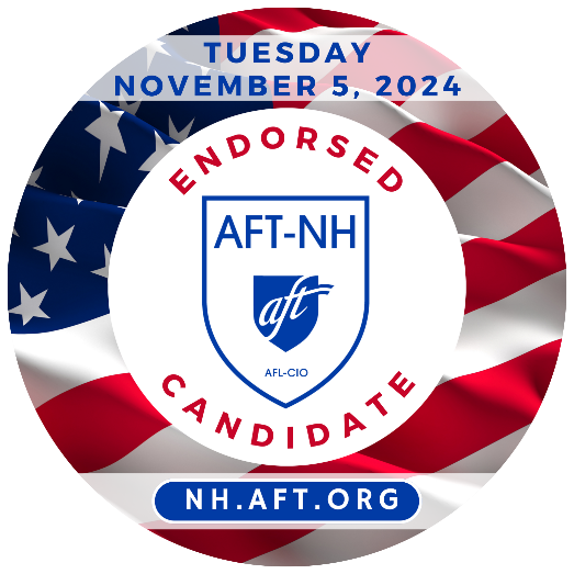 AFT-Nh Endorsed Candidate Logo