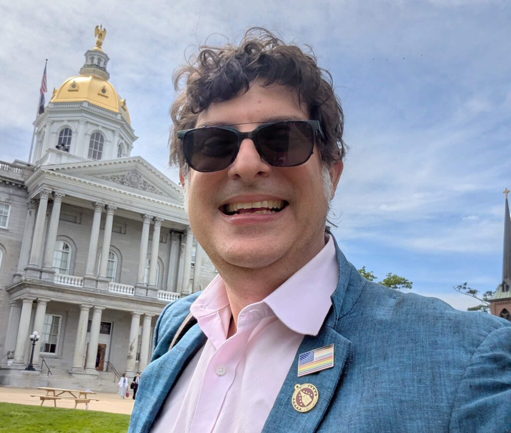 Selfie as I left the State House on the final day of the 2026 session